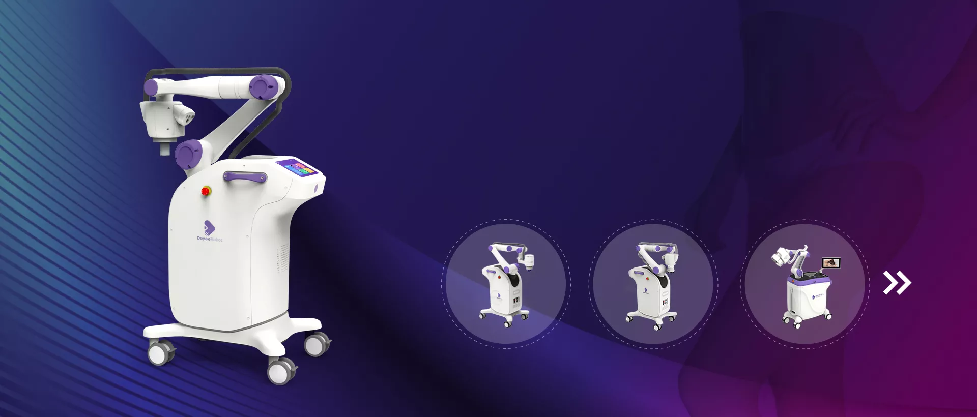 Wave Stream physiotherapy robots